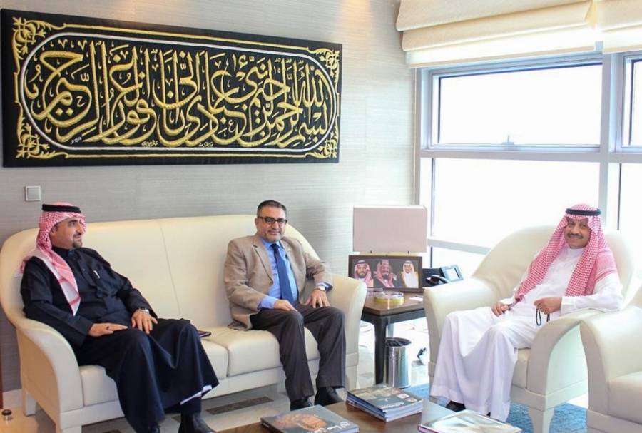 السديري يلتقي نائب عميد شؤون الطلاب لجامعة العقبة الأردنية للتكنولوجيا