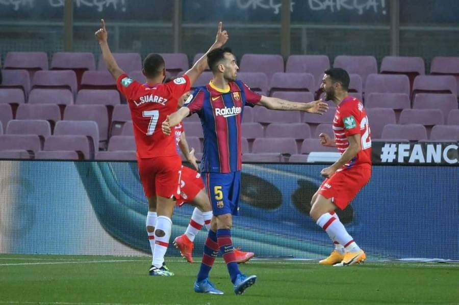 غرناطة يقدم هدية ثمينة لقطبي مدريد الكروي أتلتيكو والريال على حساب برشلونة
