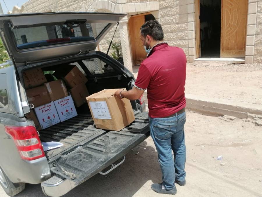 أموال الأوقاف ويلا نتعاون على الخير فى غور المزرعة