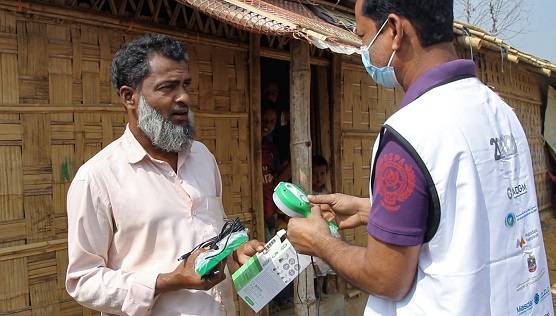 مبادرة ما بعد 2020 تساھم في توفیر مصابیح شمسیة لمخیم لاجئین في بنغلادیش یعد الأكبر في العالم