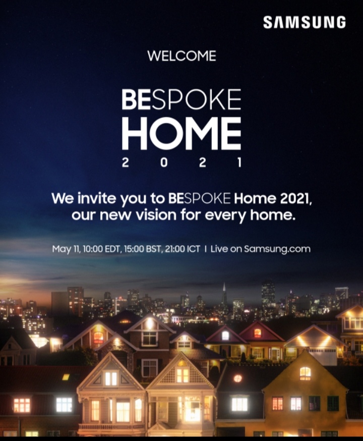 سامسونج تدعو عملاءها لحضور الحدث الافتراضي Bespoke Home لاكتشاف تشكيلة الأجهزة المنزلية 2021