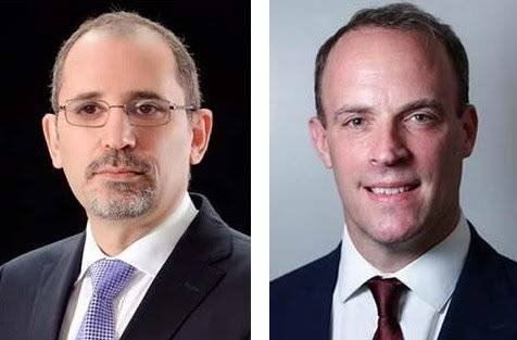 الأردن وبريطانيا يتفقان على إيجاد أفق سياسي لتحقيق السلام