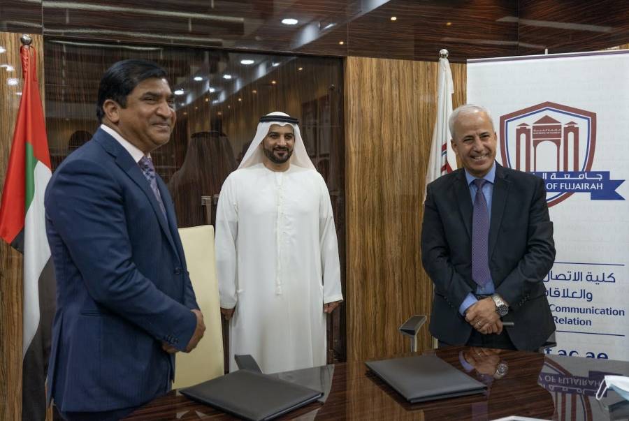 اتفاقية تعاون بين جامعة الفجيرة ومجموعة ليدر هيلث كير