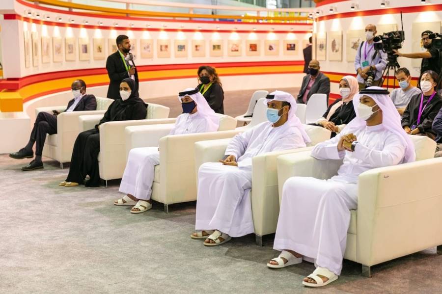 تكريم الفائزين بجوائز الشارقة لكتاب الطفل ومعرض الشارقة لرسوم كتب الأطفال