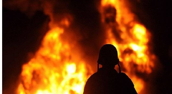 إخماد حريق 150 دونما في الهاشمية