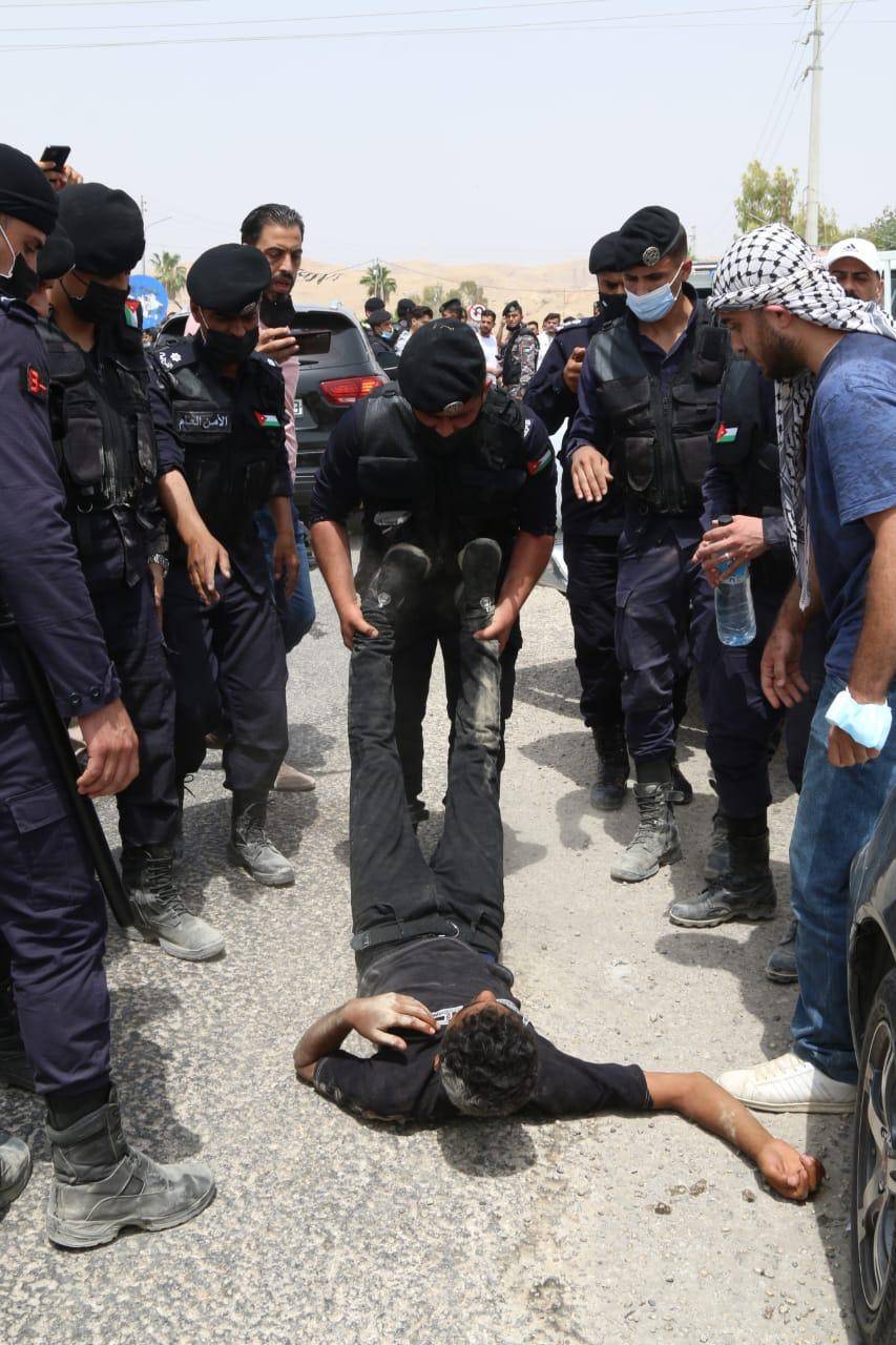 الامن العام : إسعاف عدد من المواطنين تعرضوا لضربات شمس في مناطق تجمع الفعاليات التضامنية 