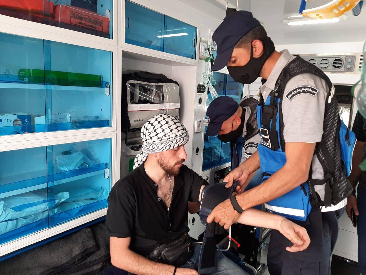 الامن العام : إسعاف عدد من المواطنين تعرضوا لضربات شمس في مناطق تجمع الفعاليات التضامنية 