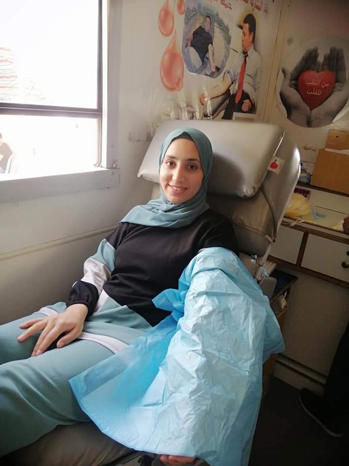  ” فزعة وطن ” تنظم حملة للتبرع بالدم لأهالي غزة – صور