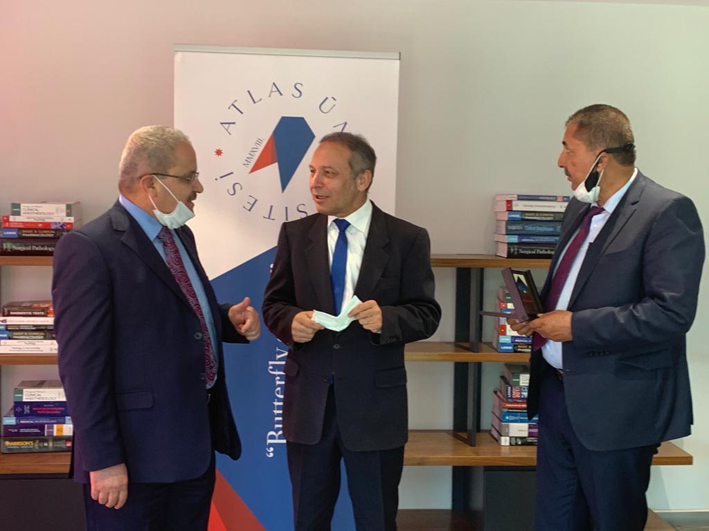 مذكرة تفاهم بين جامعة جدارا وجامعة أطلس التركية صور