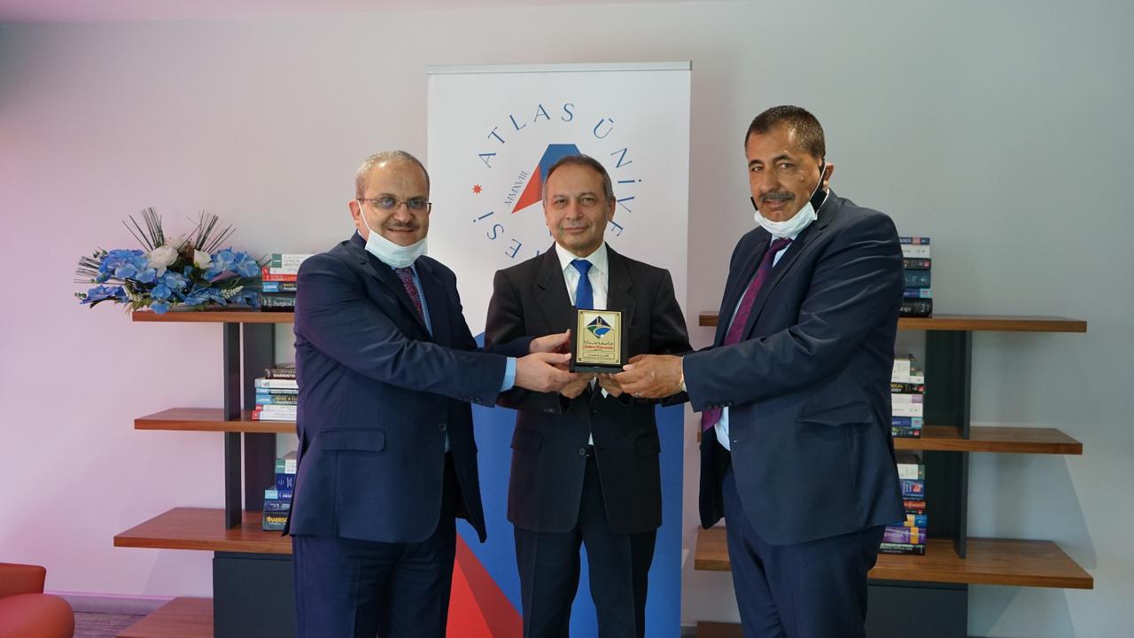 مذكرة تفاهم بين جامعة جدارا وجامعة أطلس التركية صور