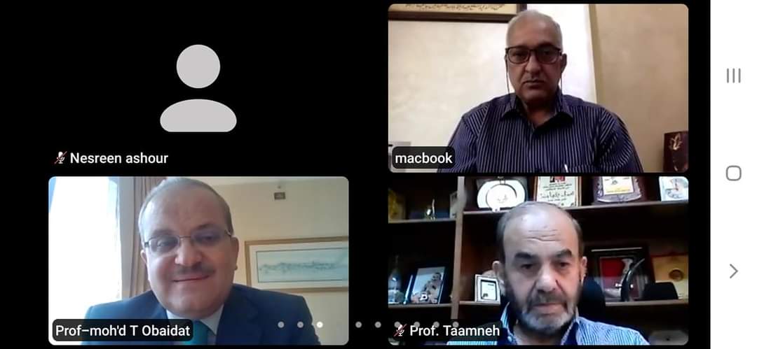 عبيدات يرعى اليوم العلمي الأول لعمادة البحث العلمي في جدارا