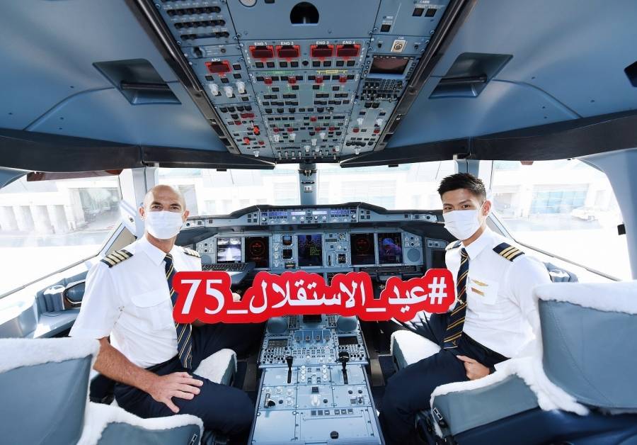 طيران الإمارات تشارك عملاءها الأردنيين الاحتفال بعيد الاستقلال الـ75