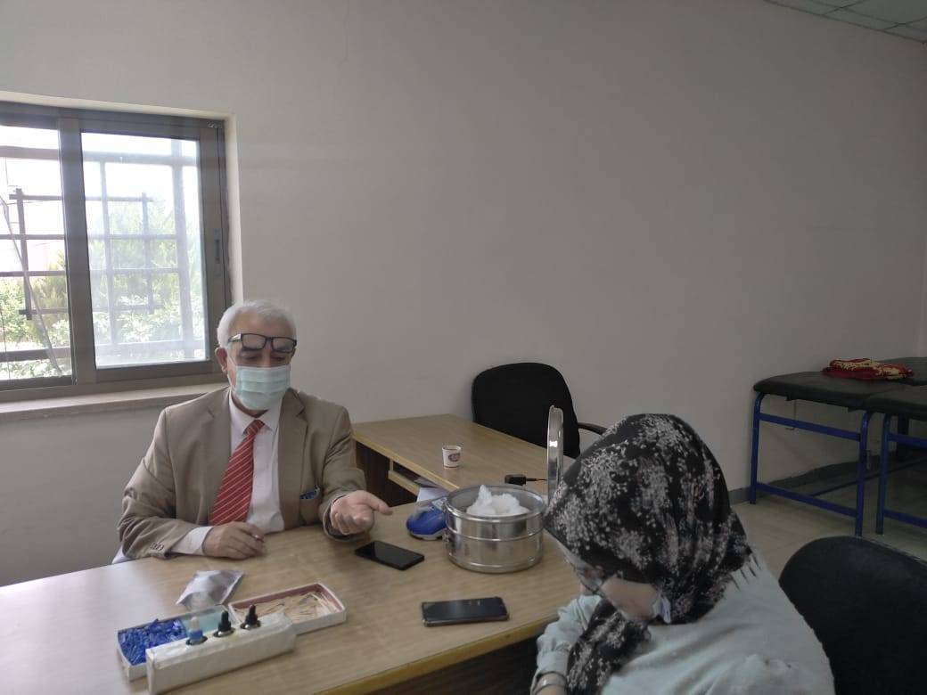 جمعية امل الغد الخيرية وفريق مبادرة ألف التطوعي يقيمان حملة للتبرع بالدم لصالح الشعب الفلسطيني 