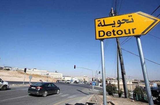 تحويلات مرورية على طريق اتوستراد عمان  الزرقاء غدًا