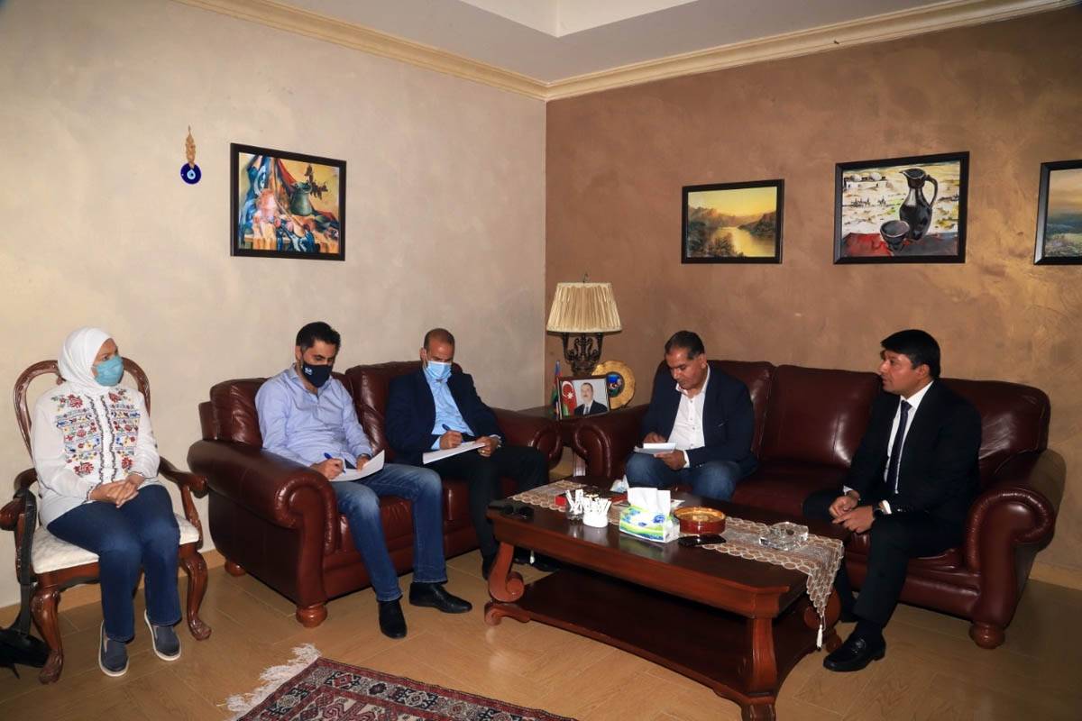 رئيس البعثة الاذربيجانية يهنئ بعيد استقلال المملكة