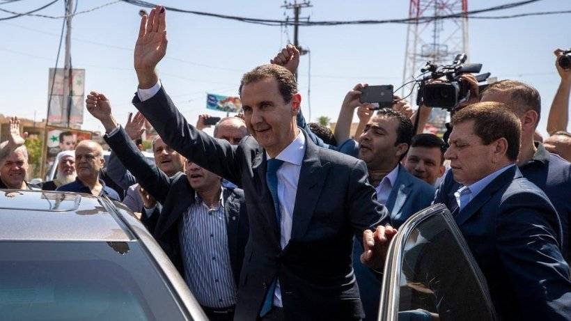 سوريا :  إعلان فوز بشار الأسد بولاية رابعة بـ95.1%