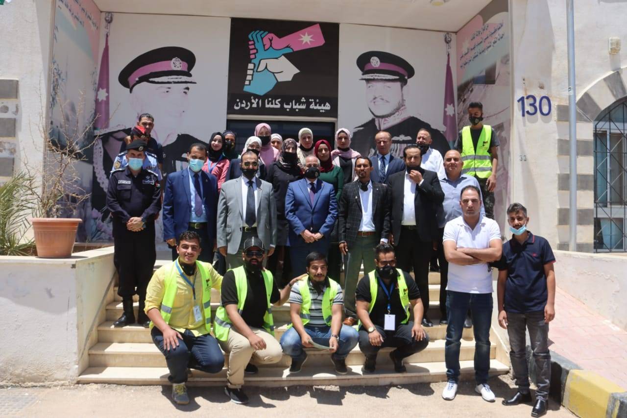 العايد يرعى حفل إشهار اللوحة الفسيفسائية مسيرة الهاشميين