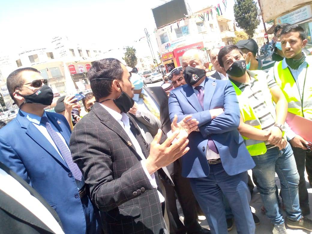 العايد يرعى حفل إشهار اللوحة الفسيفسائية مسيرة الهاشميين