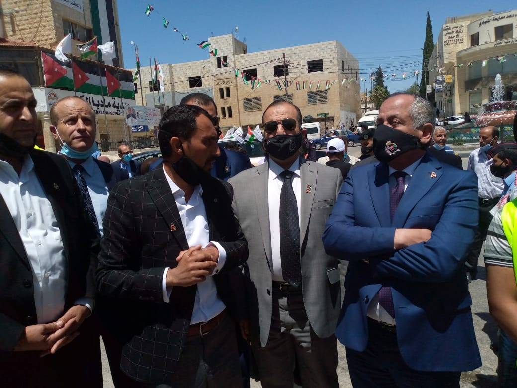 العايد يرعى حفل إشهار اللوحة الفسيفسائية مسيرة الهاشميين