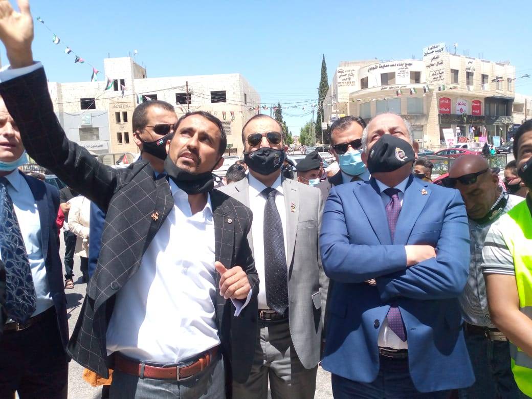 العايد يرعى حفل إشهار اللوحة الفسيفسائية مسيرة الهاشميين