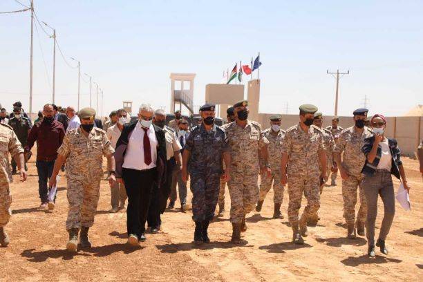 القوات المسلحة الاردنية : افتتاح المحطه الإدارية المتقدمة في المنطقة العسكرية الشرقية