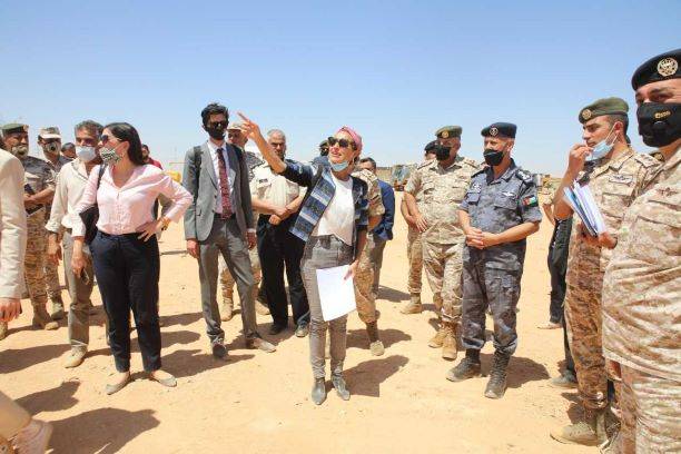 القوات المسلحة الاردنية : افتتاح المحطه الإدارية المتقدمة في المنطقة العسكرية الشرقية