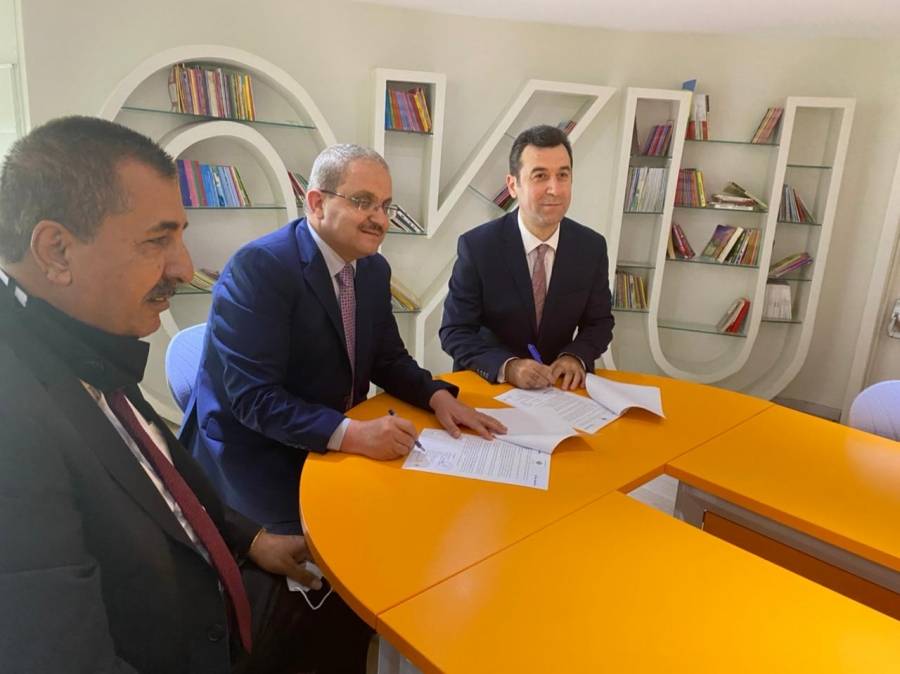 مذكرة تفاهم مشترك بين جامعة جدارا وجامعة البلقان الدولية المقدونية