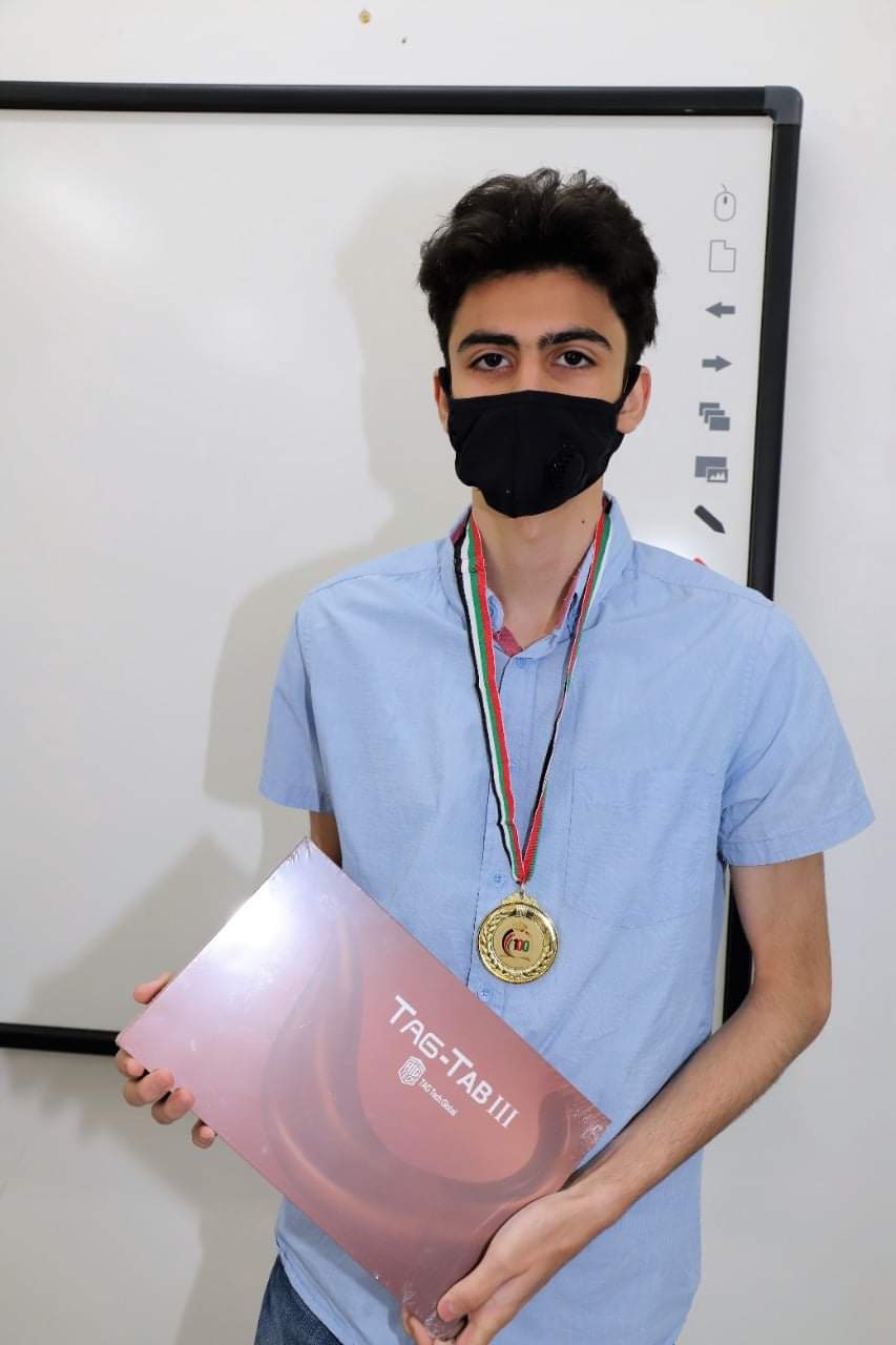 المركز الأول في بطولة مئوية الدولة الاردنية للشطرنج لمدارس النظم الحديثة