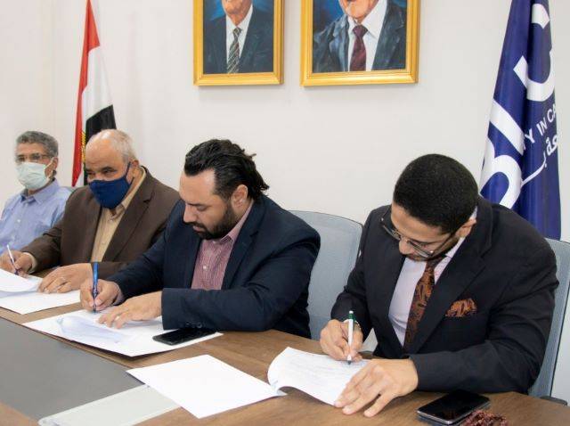 الفنون التطبيقية بجامعة بدر توقع اتفاقية مع المجموعة اللبنانية لتنظيم المعارض