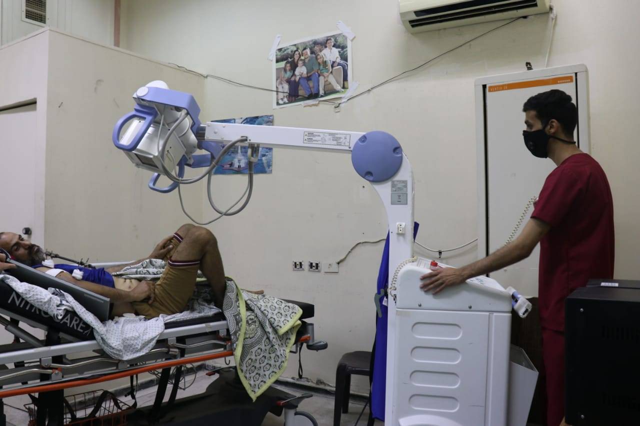 فريق التعزيز الطبي الأردني في غزة يواصل تقديم خدماته الطبية والعلاجية لمراجعي المستشفى الميداني