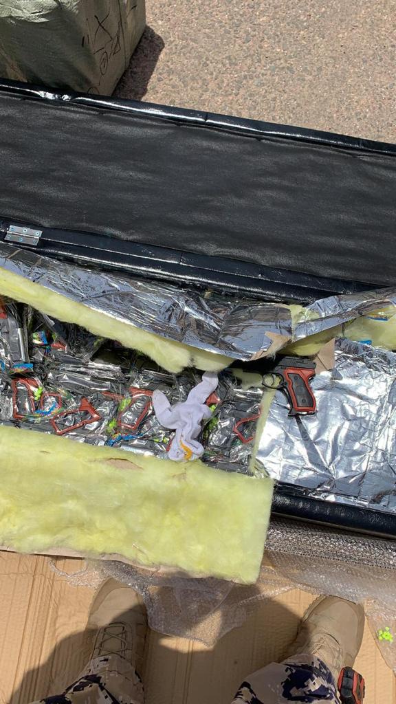 الجمارك تحبط تهريب حاوية Hلعاب النارية