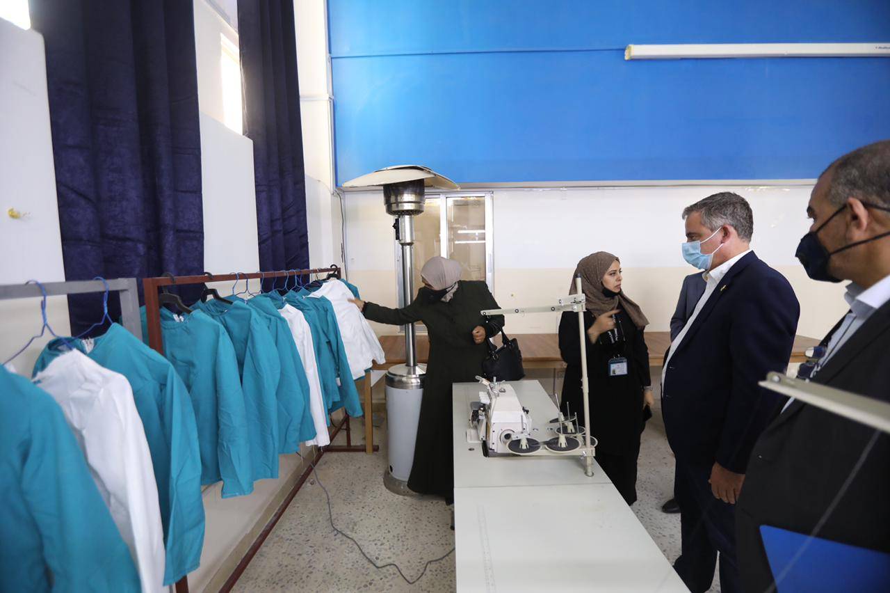 وزير الشباب في زيارة ميدانية لمحافظة مأدبا 