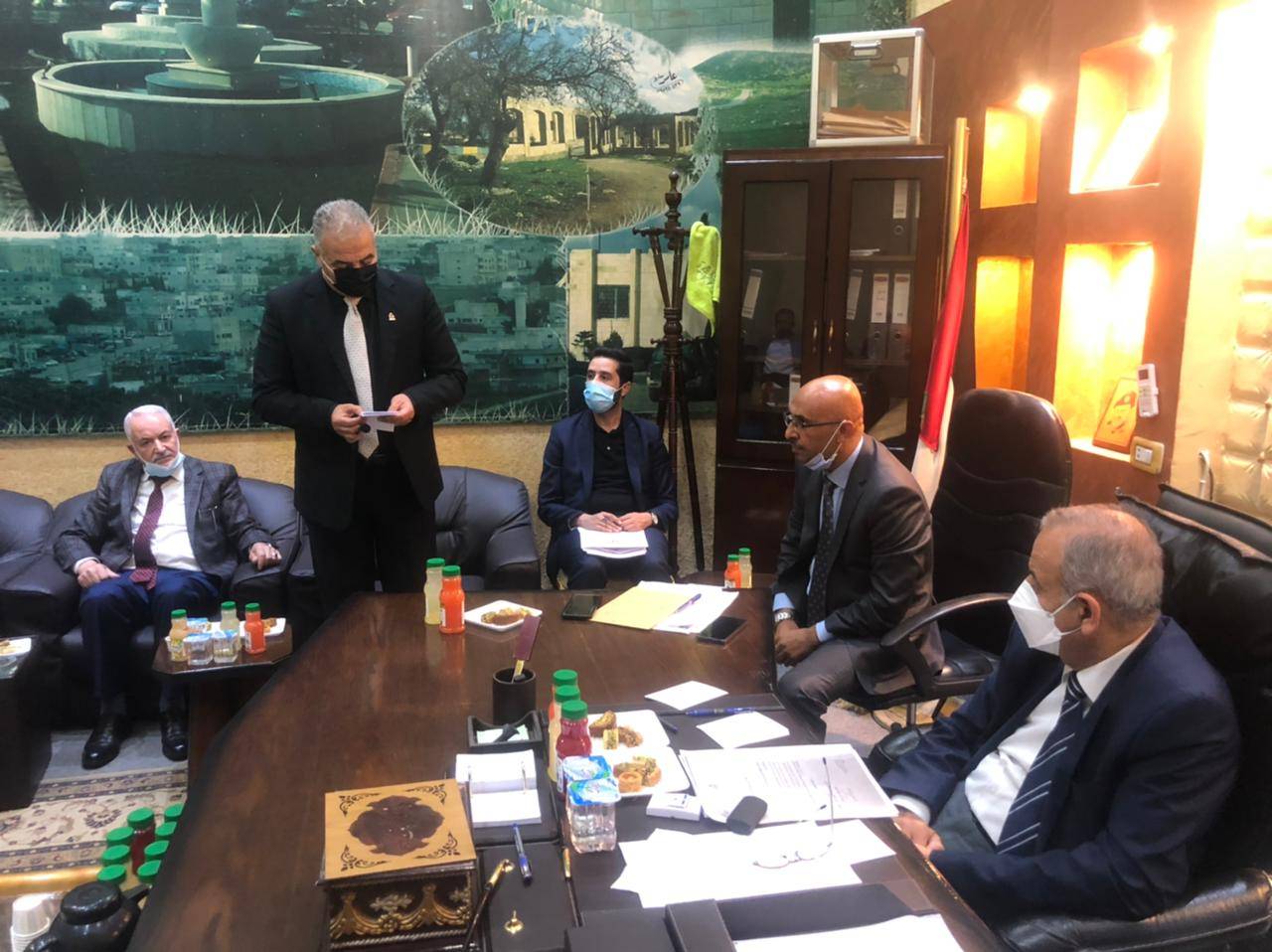الوزير كريشان في زيارة ميدانية لمحافظة إربد