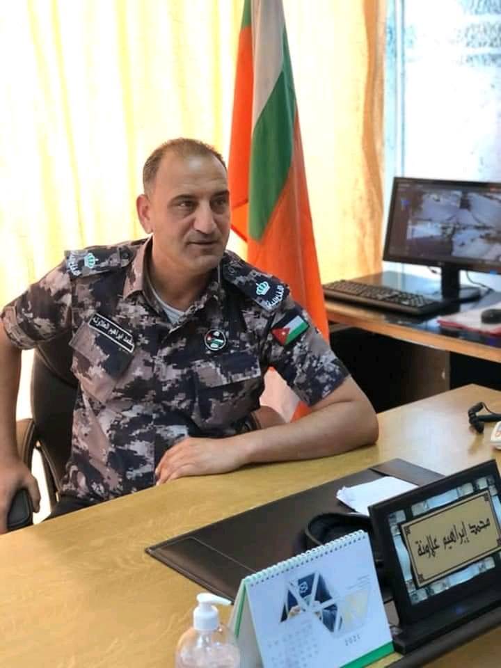 الرائد محمد إبراهيم العلاونة .. الف مبارك الترفيع