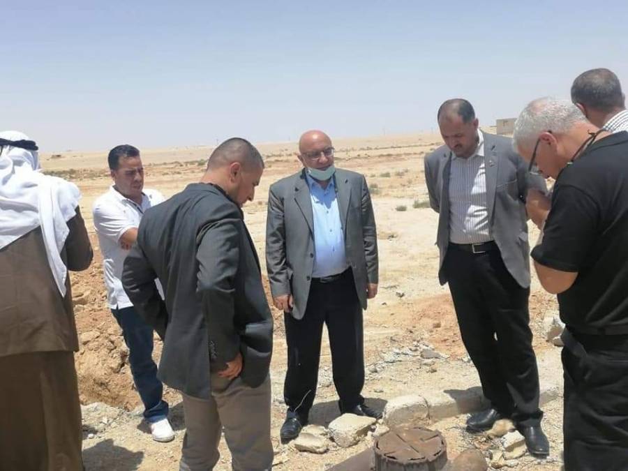 امين عام سلطة المياه يتفقد الواقع المائي في محافظة الطفيلة