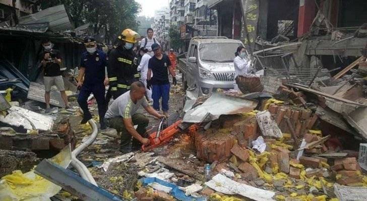 انفجار انبوب غاز في الصين يودي بحياة العشرات ومئات الجرحى