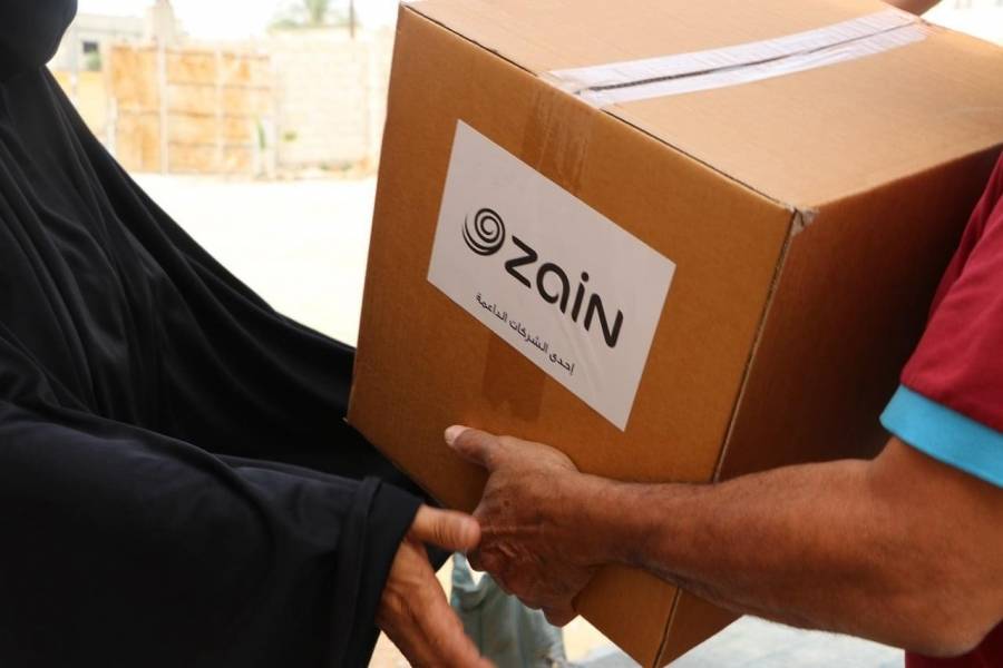 شركة زين تجدّد اتفاقية التعاون مع تكية أم علي