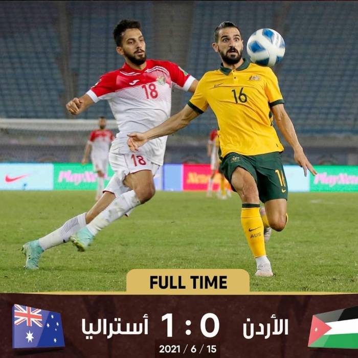 لدغة أستراليا تقتل حلم الأردن في بلوغ المونديال