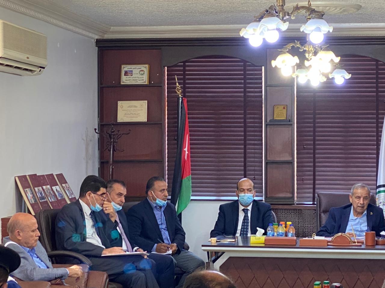 نائب رئيس الوزراء ووزير الإدارة المحلية توفيق كريشان في زيارة ميدانية لمحافظة الكرك