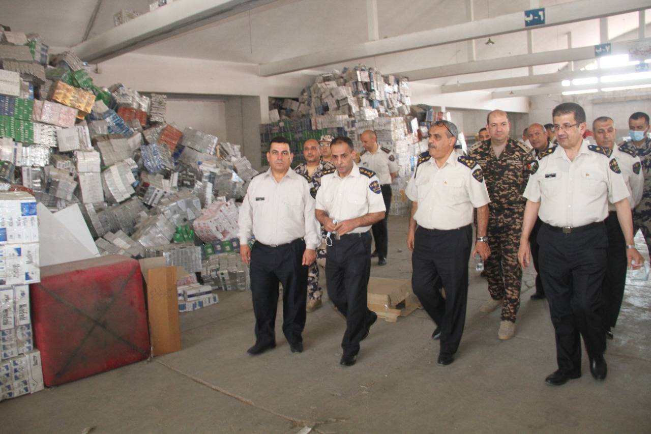 القضاة يتفقد مركز جمرك عمان