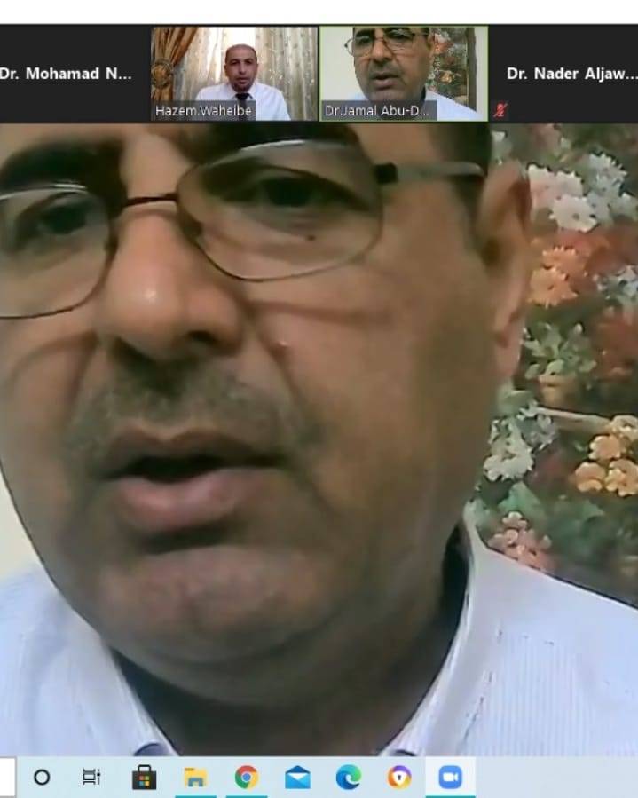 مناقشة ثلاث رسائل في كلية الأعمال في جامعة جدارا