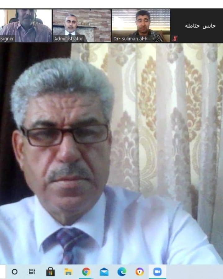 مناقشة ثلاث رسائل في كلية الأعمال في جامعة جدارا