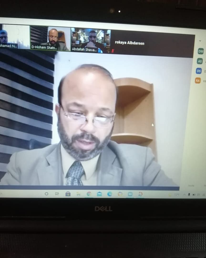 مناقشة ثلاث رسائل في كلية الأعمال في جامعة جدارا