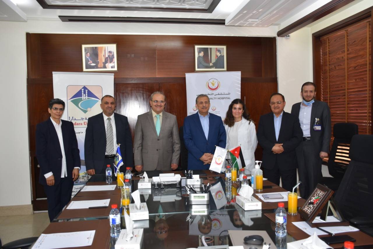 جامعة جدارا والمستشفى التخصصي في عمان يوقعان اتفاقية تعاون مشتركة 
