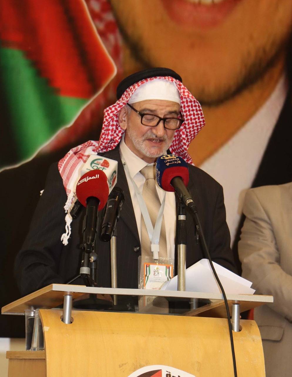 افتتاح مؤتمر الملك المؤسس بجامعة الحسين