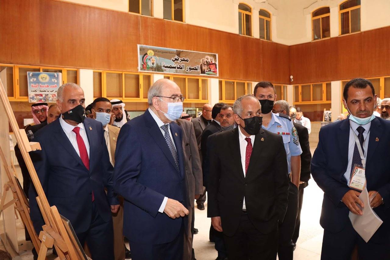 افتتاح مؤتمر الملك المؤسس بجامعة الحسين