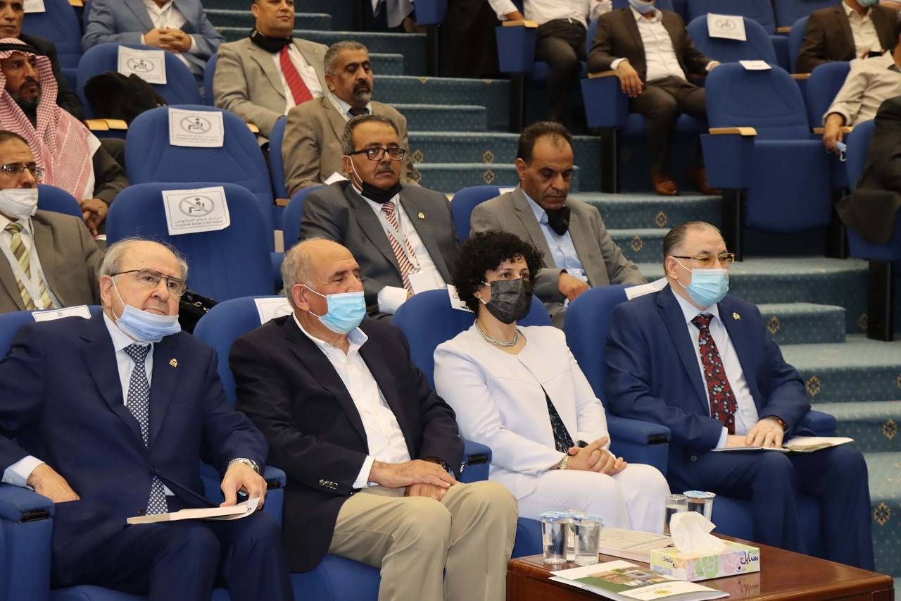 افتتاح مؤتمر الملك المؤسس بجامعة الحسين