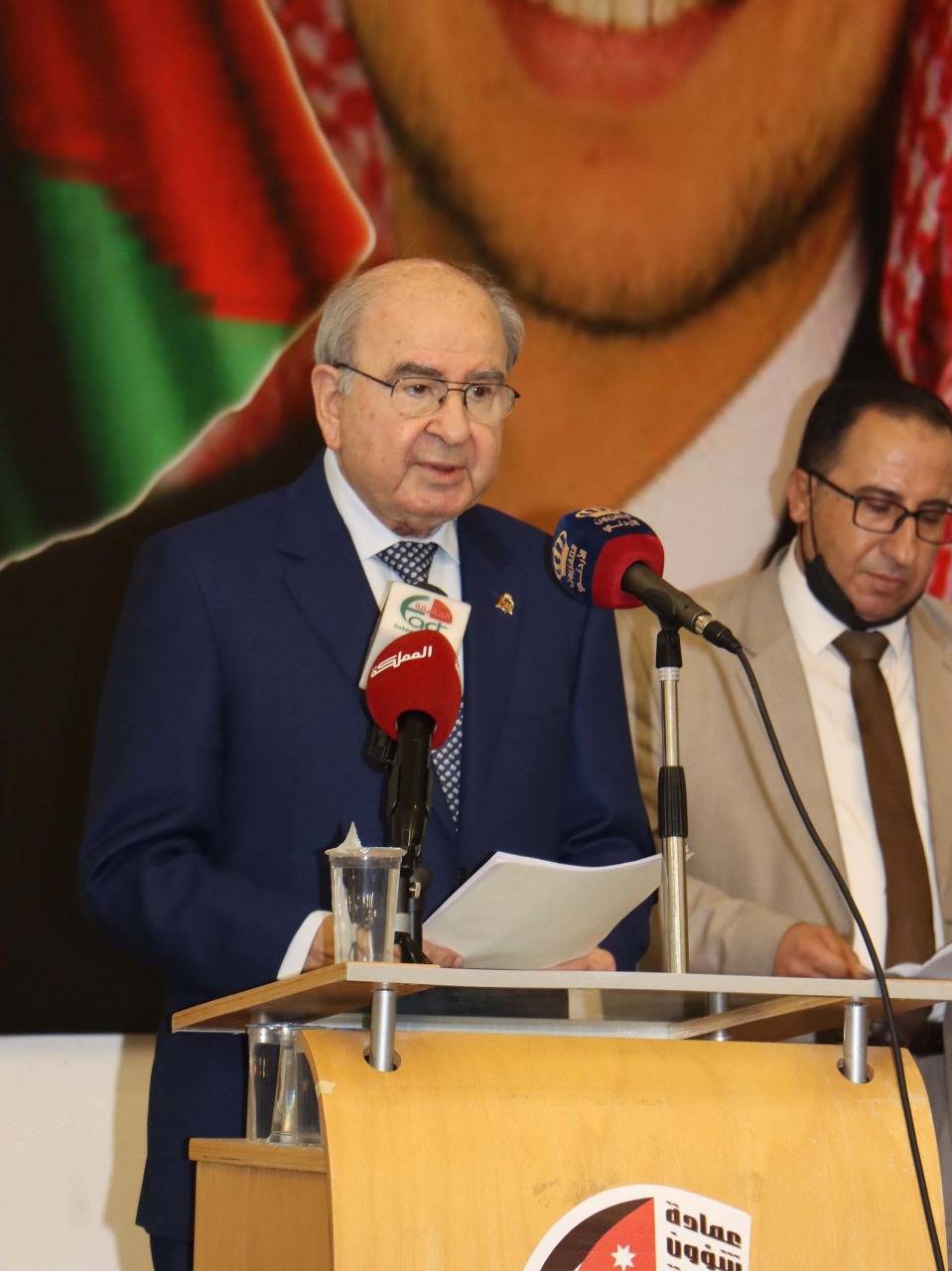 افتتاح مؤتمر الملك المؤسس بجامعة الحسين