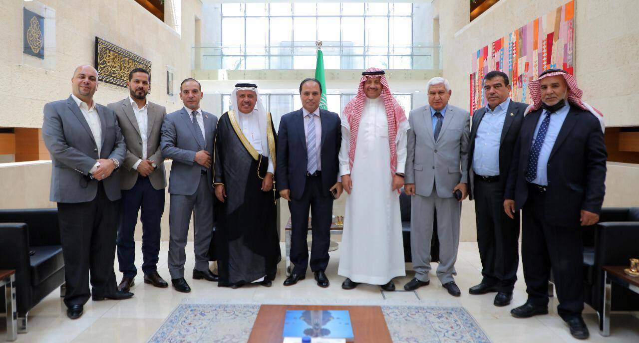 السفير السعودي لدى المملكة  يلتقي  لجنة الاخوه البرلمانية