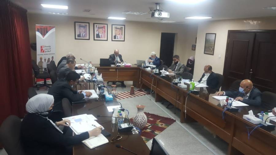 مجلس إدارة مؤسسة التدريب المهني برئاسة وزير العمل يبحث خطة المؤسسة وتطوير معاهدها